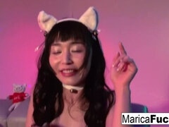 Rumpe, Brunette, Dildoen, Hd, Japaner, Fitte, Alene, Pupper