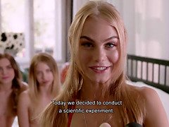 Zadek, Blondýna, Obrovské dildo, Lesbické, Výprask, Nudistka, Pička, Teenka