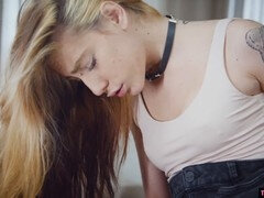 Mamada, Emo, Italiano, Pequeña, Tatuaje