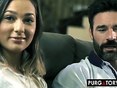 Kehlenfick, Hd, Ehemann, Milf, Mann mann frau, Ablutschen, Flotter dreier, Ehefrau