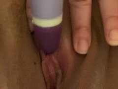 Klitoris, Kvinna, Hemmagjord, Onani, Fitta, Solo, Tajt