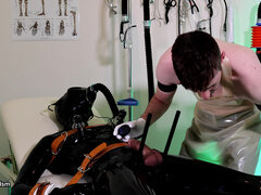 Leie, Sadomasochismus, Paar, Fetisch, Schwul, Handjob, Latex