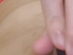 Amateur, Asiatique, Tir de sperme, Fétiche, Jeunes transsexuelles thaïlandaises, Masturbation, Solo
