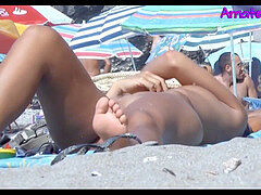 nudist unexperienced Couples spycam Beach Compilation Video