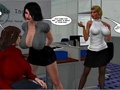 Большие сиськи, Лесбиянка, Сиськи