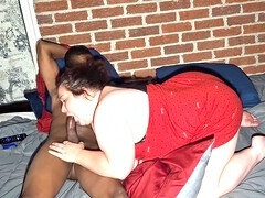 Amerikkalainen, Iso kaunis nainen, Iso kulli, Musta, Suihinotto, Ääripää