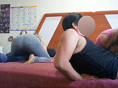 hidden cam on mexico motel, brilliant four-way with sailor´s buddies