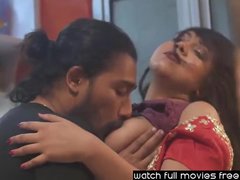 デカ尻, デカパイ, フェラチオ, インド人, 淫乱熟女, 母, 自然山雀, 乳首