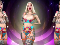 Tvrdé kecy, Femdom, Poníženie, Spodná bielizeň, Milf  mčbp, Sólo, Tetovanie