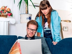 Stor pik, Pik sutte, Sød, Hundestilling, Hårdt, Mager, Lærer, Teenager