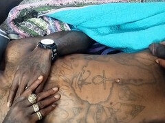 Amatoriale, Culo in bocca, Grande cazzo, Nero, Pompino, Coppia, Di colore, Tatuaggi
