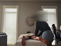 Stor pik, Brunette, Blottere, Håndjob, Imellem racer, Latinsk, Massage, Snugkigger