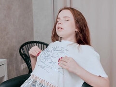 18, Hd, Onani, Orgasme, Røvhåret, Solo, Teenager, Bryster