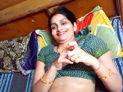 My hot stepsister Janvi invites me for a good time in her bedroom