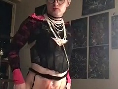 Leie, Grosser schwanz, Crossdresser, Pornostars, Transfrau, Dürr, Schlampe, Abendanzug