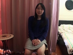Shy Asian blossoms when she mounts cock for climax and creampie