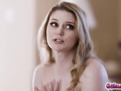 Meia nove, Peitos grandes, Loiroa, Masturbação, Lésbica, Melharucos naturais, Xoxota, Tetas