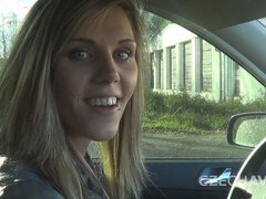 Leie, Blondine, Blasen, Hundestellung, Handjob, Pov, Dürr, Titten