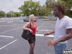 Blonde mom Kaylynn Keys is getting picked up on the street