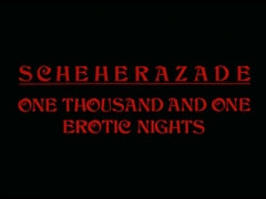 A thousand and one erotic nights retro porn from 1982