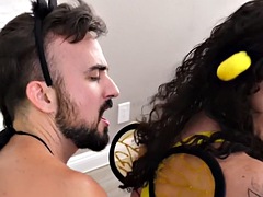 Analny, Niemowlę, Biseksualny, Gej, Wielorasowy, Bielizna, Tatuaż, Trójkąt