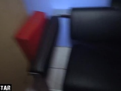 Slutty Blonde Girlfriend Cheats at Gloryhole