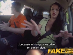 큰 엉덩이, 자동차, 커플, Hd, 거대한, 헝가리인, 현실, 젖가슴