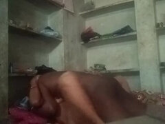 Desi Housewife Fucks Husband with Big Black Cock in Doggy Style