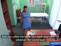 Morena, Médico, Examen, Sexo duro, Enfermera, Realidad, Hijo, Voyeur