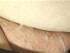 BBW SSBBW Mature Milf Bends Over Showing Big Fat Ass & Wet Pussy Close Up - Try Not To Cum Jerk Off Challenge