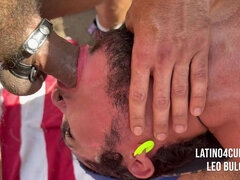 Throatfucking Leo Bulgari...and Feeding Him My Cum