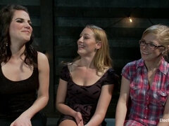 Bondage disciplin sadomasochisme, Dildo, Elektrisk, Ydmidelse, Lesbisk, Smerte, Straf, Slave