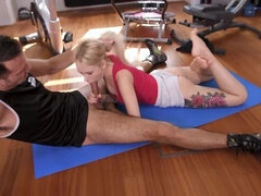 Blonde Kickboxer Arteya's Foot Fetish Massage