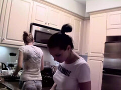 Cindy Hope cooking with her friend Clara G