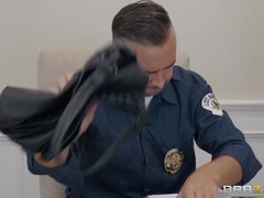 Hot MILF Emma Starr incredible sex with cop