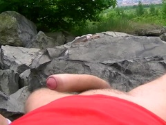 Leony Rock Climbing Your Rock Hard Dick