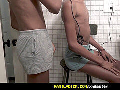 FamilyDick - molten Identical Twins jack Off Side By Side