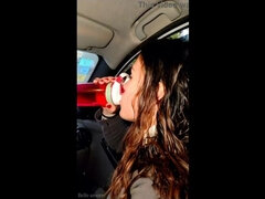 drinking pee 2 sluts, belle amore and april bigass drinker piss , public car!!! -RED FULL VIDEO-