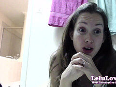 Lelu Love-WEBCAM: stashing In Closet electro-hitachi getting off Cha