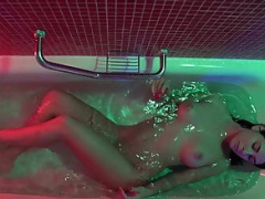 Hot Newbie Single in the Bathroom - Soft Music Porn