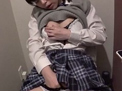 Asiatique, Japonaise, Pov, Public, Solo, Adolescente