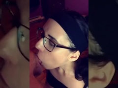 Amateur, Mamada, Compilación, Corridas, Corridas faciales, Gafas, Hd, Pov