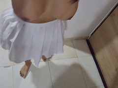 Hidden cam on my mother in law changing clothes