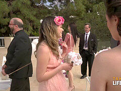 Out of control Wedding with Riley Reid & Bridesmaids