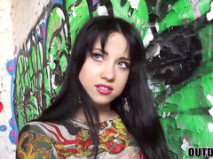 hot dark-haired Russian teen Taissia Shanti fucking for money