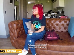 Latina turning into hoe on casting couch