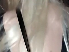 Crossdresser collared sissy slut fucked naked by chubby daddy
