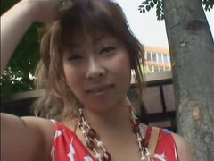 Exotic Japanese whore in Hottest Outdoor, Public JAV clip