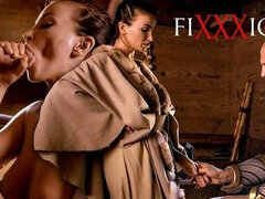 Alyssia Kent's big tits smut by Fixxxion