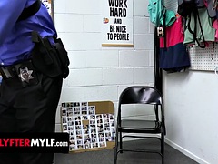 Shoplfyter Mylf  Big Tits Teacher Rescues Her Nerdy Student After Getting Caught Stealing Books